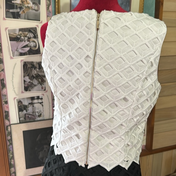 NWT 2 piece skirt /blouse dress White House black market - Picture 7 of 13